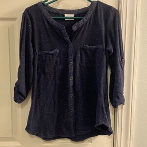 Columbia womens top in navy blue